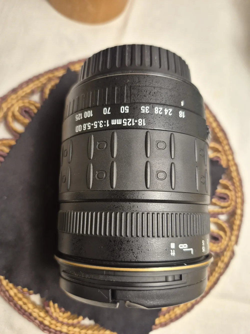 Canon Black DSLR Zoom Lens with Lens Cap